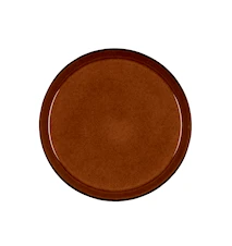 Gastro Plate Ø 27 cm Black/Amber