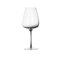 White Wine Glass Smoke Clear/Grey