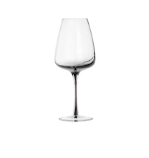 White Wine Glass Smoke Clear/Grey
