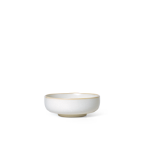 Sekki Skål Medium Ø18 x6,5 cm Stengods Cream