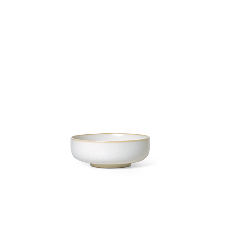 Sekki Skål Medium Ø18 x6,5 cm Stengods Cream