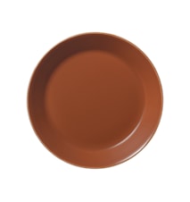 Teema tallerken 17 cm, Vintage brun