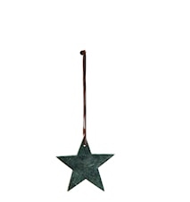 Stjärna Ø 9 cm Grön