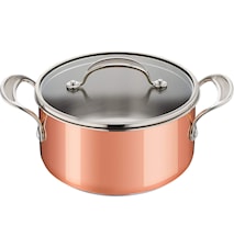 Jamie Oliver Premium Copper gryte 20 cm + lokk