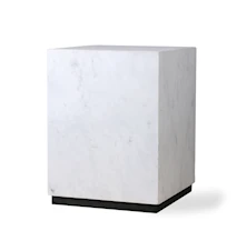 White Marble Block Table M