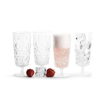 Bicchiere da picnic in vetro alto, confezione da 4