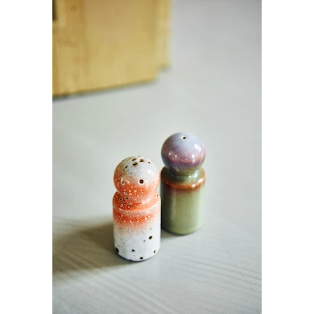 70s ceramics Salt & Pepparkar Asteroids/Peat