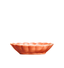 Oyster Skål Orange 23x18 cm