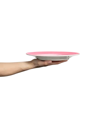 Basic Lautanen Vaaleanpunainen 25 cm