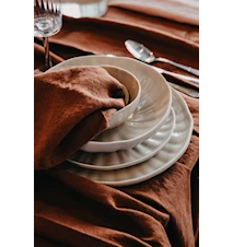 Dainty Pastatallrik 20 cm 4-pack Beige