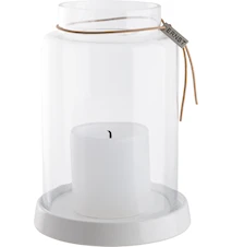 Lanterne 20 cm blanc