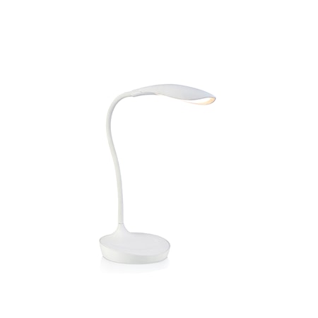 Swan USB Bordlampe Hvid