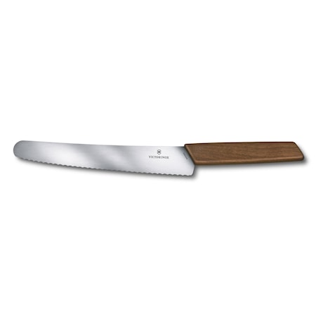 Swiss Modern Brödkniv 22cm Presentask