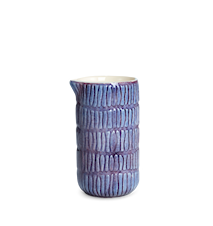 Stripes Melkemugge 30 cl 12,5 cm Fiolett