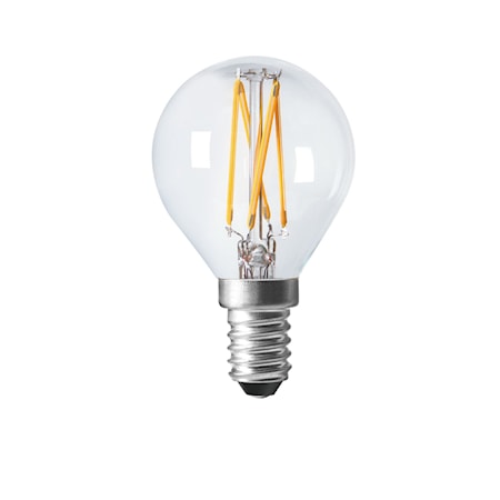 PR Home Shine LED-Lamppu Pyöreä Filament E14 470 lm Kirkas