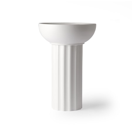 White Ceramic Vas Greek A