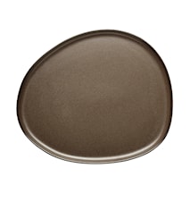 Raw Organic Mattallrik  29x25 cm Metallic brun