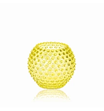 Hobnail Globe Vas 18 cm Citron