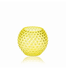 Hobnail Globe Vas 18 cm Citron