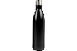 Ståltermos flaska 075 L svart