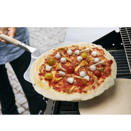 Pizzaspade 76 x 30,5 cm Aluminium/gummiträ