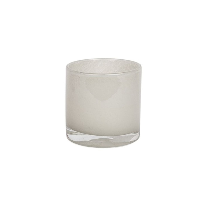Nilla Ljuskopp Ø10x10 cm Glas Gråbeige