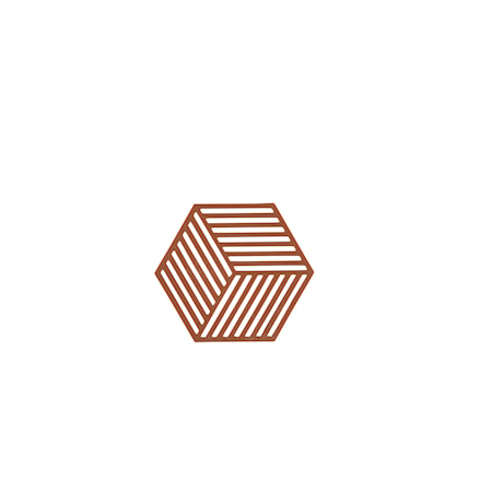 Hexagon Bordskåner Terracotta