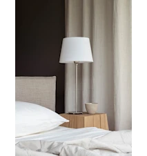 Basic Straight Lampskärm Ø26 cm Linne Vit