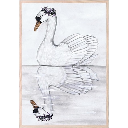 That’s mine Plakat Swan Reflection 50×70 cm