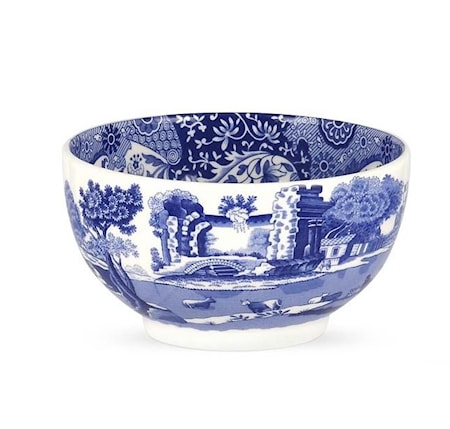 Spode Blue Italian Dippskål 11 cm Blå/Vit