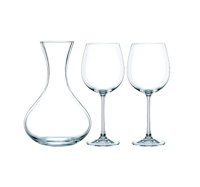 Vivendi Carafe + 2 Wine Glasses