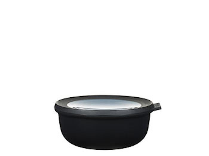 Bowl with Lid Cirqula 75 cl Black