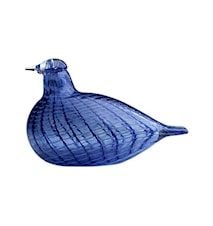 Birds by Toikka uccello piume blu 130x85 mm