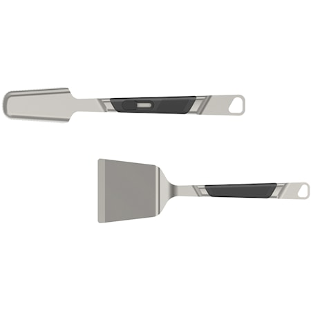 Premium utensilios para barbacoa medium 2-piezas acero
