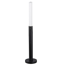 Kerzenhalter Holz Schwarz 25 cm