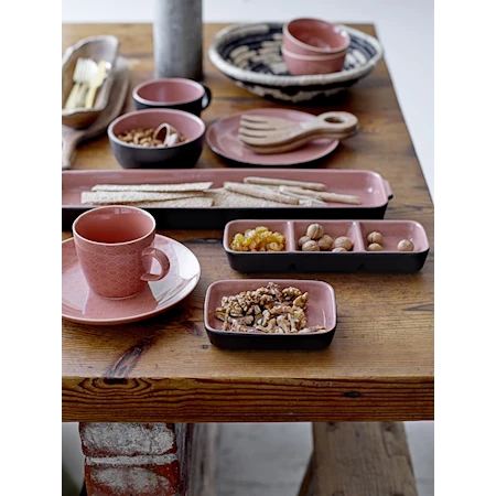Sienna Serving Plate, Orange, Stoneware