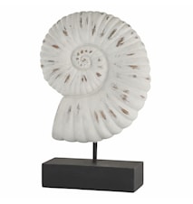 Serafina shell H 39 cm Hvit/Svart