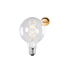 Glühbirne LED Soft Filament Dimmbar Klar 100 mm