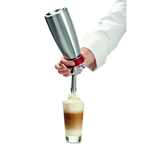 Gräddsifon Gourmet Whip 0,5 liter Borstat Stål