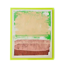 Framed artwork 'Athletic field' 107x127cm