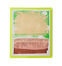 Framed artwork 'Athletic field' 107x127cm