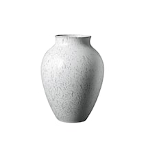 Vase Weiß/Grau 27 cm