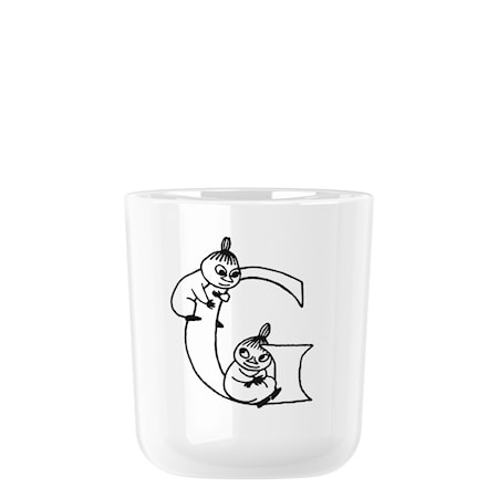 G Moomin ABC Mugg 20 cl Vit