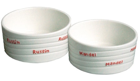 Russin- & Mandelskål Keramik 2-pack