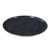 Samona Dish 36 cm Blue/Gold