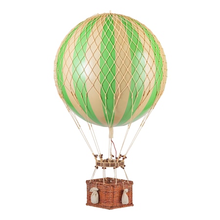 Jules Verne Luftballong 70cm Grön