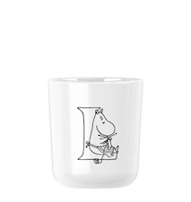 L Moomin ABC kopp 20 cl hvit