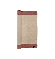 Randolf Löpare  45x140 cm Lingonberry/Natur