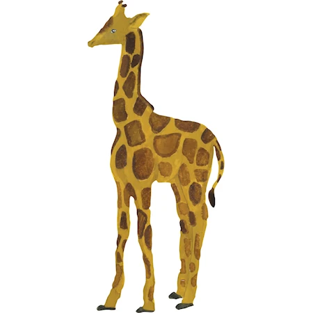 That’s mine Seinäkoriste Giraffe Yellow 25,5x58cm