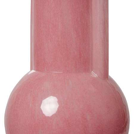 Glass Vas Flamingo pink